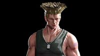 Realistic Street Fighter Guile Model