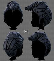 3D Hair style for boy V65