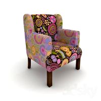 patchwork armchair