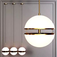 Restoration Hardware HEMISPHERE PENDANT Brass
