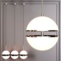 Restoration Hardware HEMISPHERE PENDANT Nickel