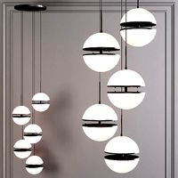 Restoration Hardware HEMISPHERE 5-LIGHT ROUND CHANDELIER Black
