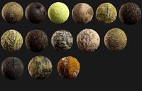 Muddy ground 14 PBR seamless textur
