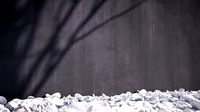 Dark smooth plaster wall textur