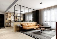 modern livingroom and diningroom 3D model