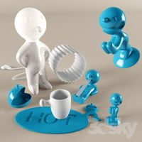 Propaganda decorative set