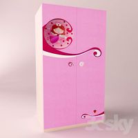 Wardrobe CILEK (series Princess) 2