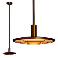 Restoration Hardware GRAHAM PENDANT 13 Brass