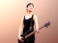 Francine 10344 - Standing Guitarist Woman
