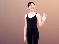 Francine 10345 - Standing Casual Girl
