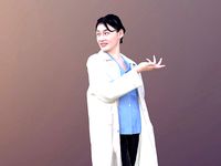 Francine 10347 - Standing Doctor Woman