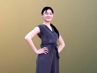 Francine 10357 - Standing Casual Girl