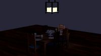 Dining table with chairs