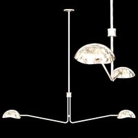 Restoration Hardware CONVESSI LINEAR CHANDELIER 54 Nickel