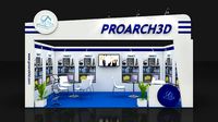 Exhibition stall 3d model 6 mtr x 3 mtr 3D model