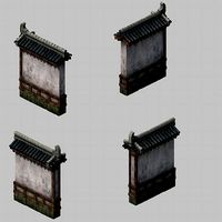 Tang Courtyard - Wall 2704