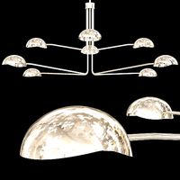 Restoration Hardware CONVESSI CHANDELIER ROUND 72 Nickel