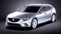 Mazda 6 wagon 2015 VRAY
