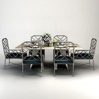 FOLD RECTANGLE DINING TABLE Baker