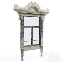Carved architrave