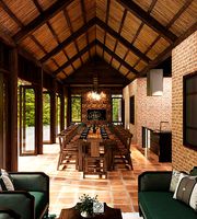 Livingroom and Diningroom tropical luxury