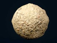 Sand Beach Terrain Stones Seamless PBR Textur