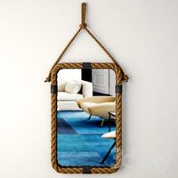 Rope Frame Wall Mirror
