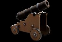 Old Naval Cannon War