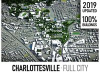 Charlottesville - city and surroundings