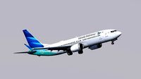 Boeing 737 MAX-8 Garuda Airlines
