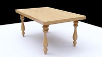 wooden table