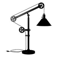 Carbon Loft - Table Lamp with Pulley System
