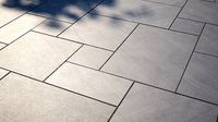 Smooth stone pavemen