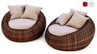 Rattan chairs Kiwi