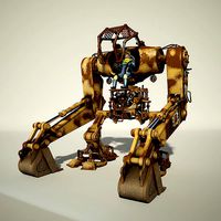 Robot Excavator Mech