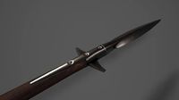 Medieval Spear Game-ready