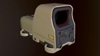 Eotech 553 holographic sight desert camo