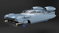 cadillac eldorado flying