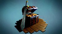 Treasure Chest Sword asset