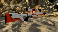 Sniper AWP Asiimov  Low Poly  PBR