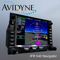 Avidyne IFD540 Hybrid Touch-Screen GPS MFD NavCom