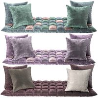 Seat pillow set 4