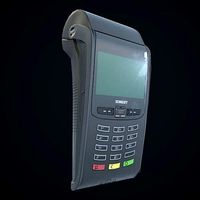 POS terminal-Low poly