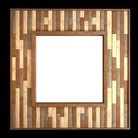 Wooden Mirror