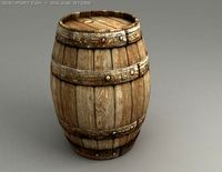 Barrel 3D Model