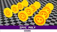 Epic Poly - Scull Coin with LOD