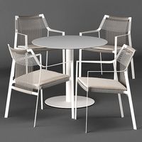 Chair TRIBU NODI and Table TRIBU T-TABLE