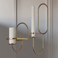 HAY LUP WALL - BRASS