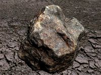 3D scanned rock
