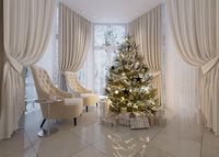 Christmas coming scene